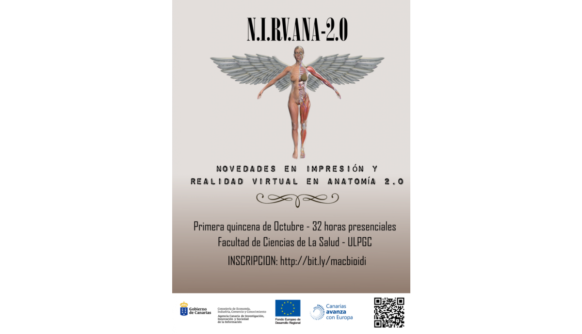 NIRVANA 2.0 - Segunda edición del curso de Impresión y Realidad Virtual en Anatomía